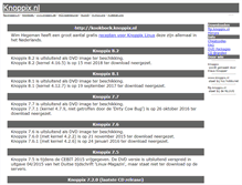 Tablet Screenshot of knoppix.nl